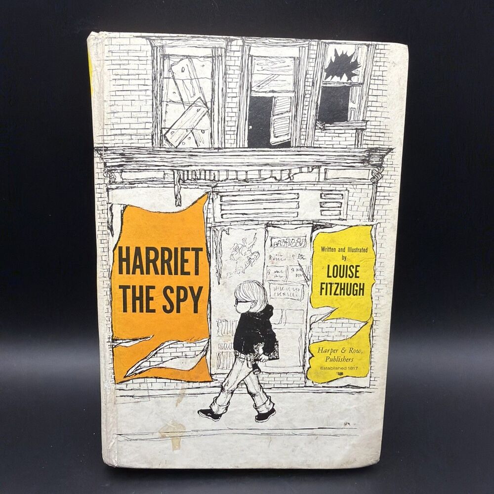 1964 Harriet The Spy Hardcover HC Book Dustjacket DJ First Edition Harper Row